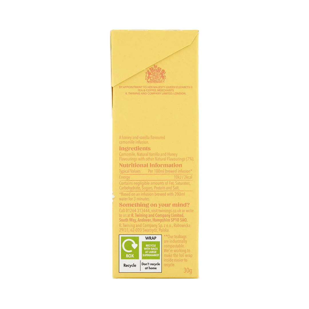 Camomile, Honey & Vanilla - 20 Tea Bags - Image 4