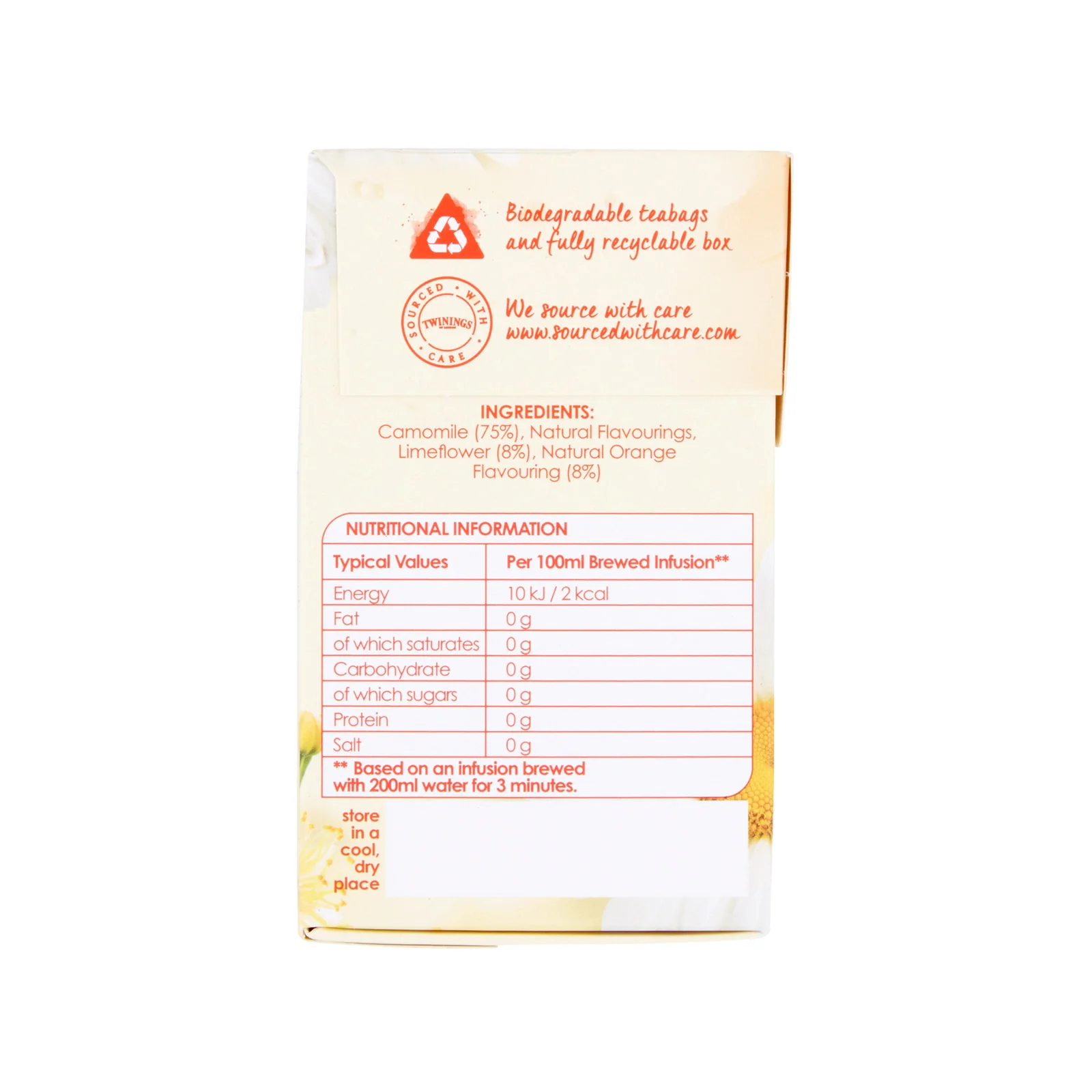 Camomile & Orange - 20 Tea Bags - Image 4