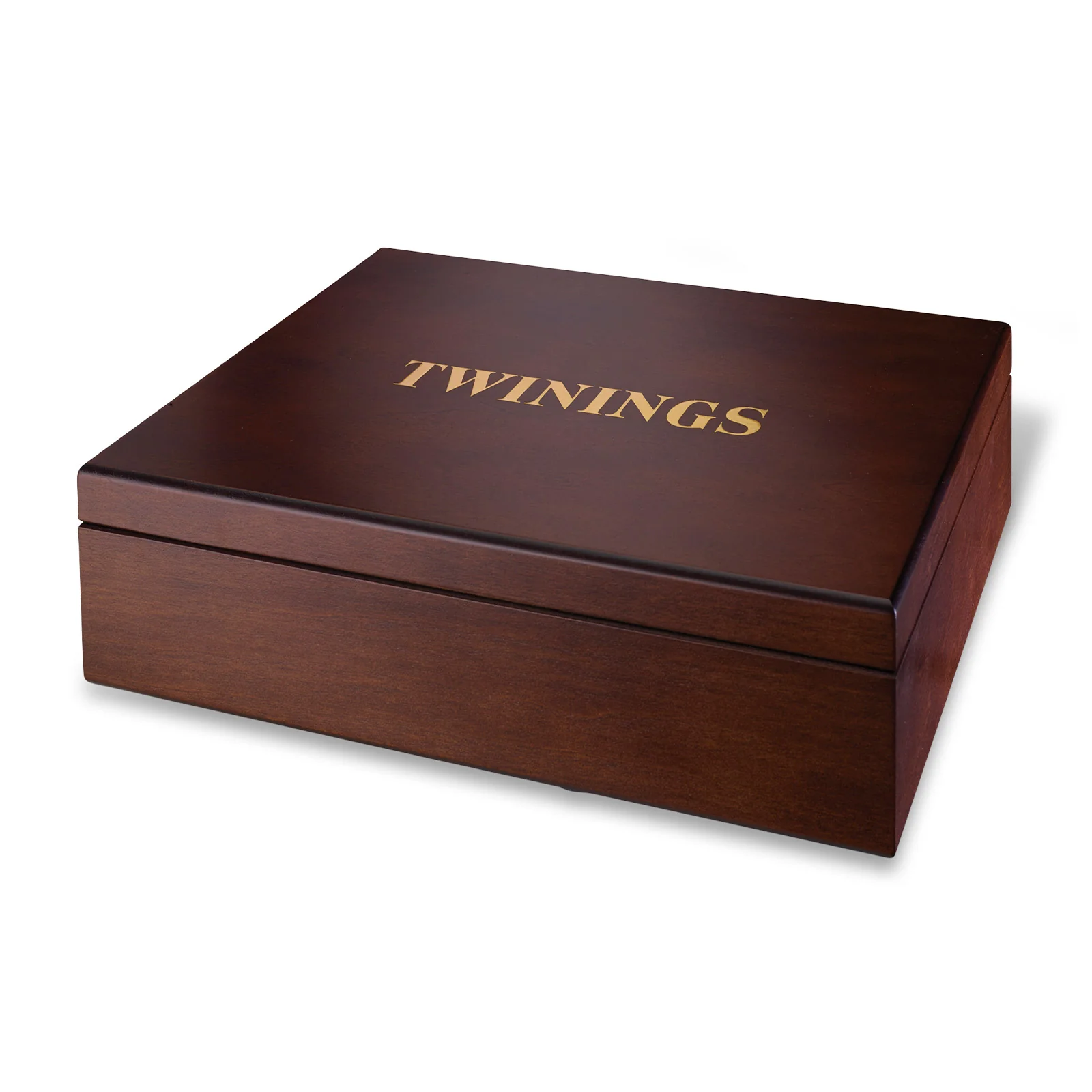 Deluxe Wooden Tea Box - 12 Compartment Filled - Image 3