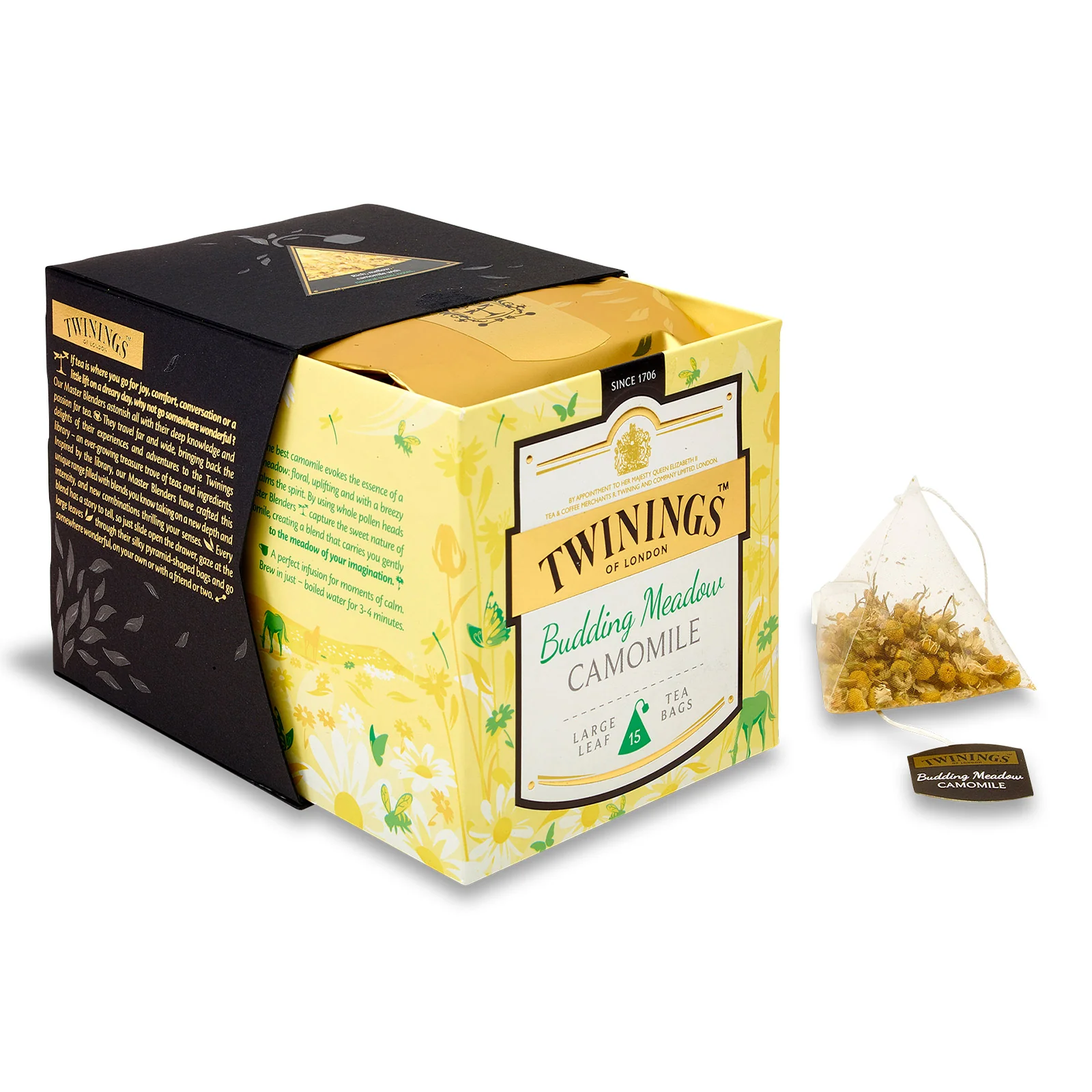 Discovery Collection Budding Meadow Camomile - 15 Pyramid Tea Bags - Image 3