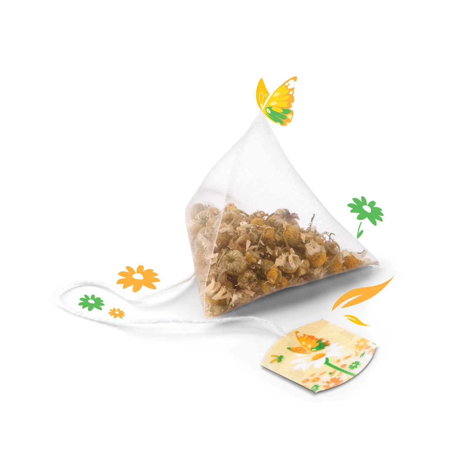 Discovery Collection Budding Meadow Camomile - 15 Pyramid Tea Bags - Image 4