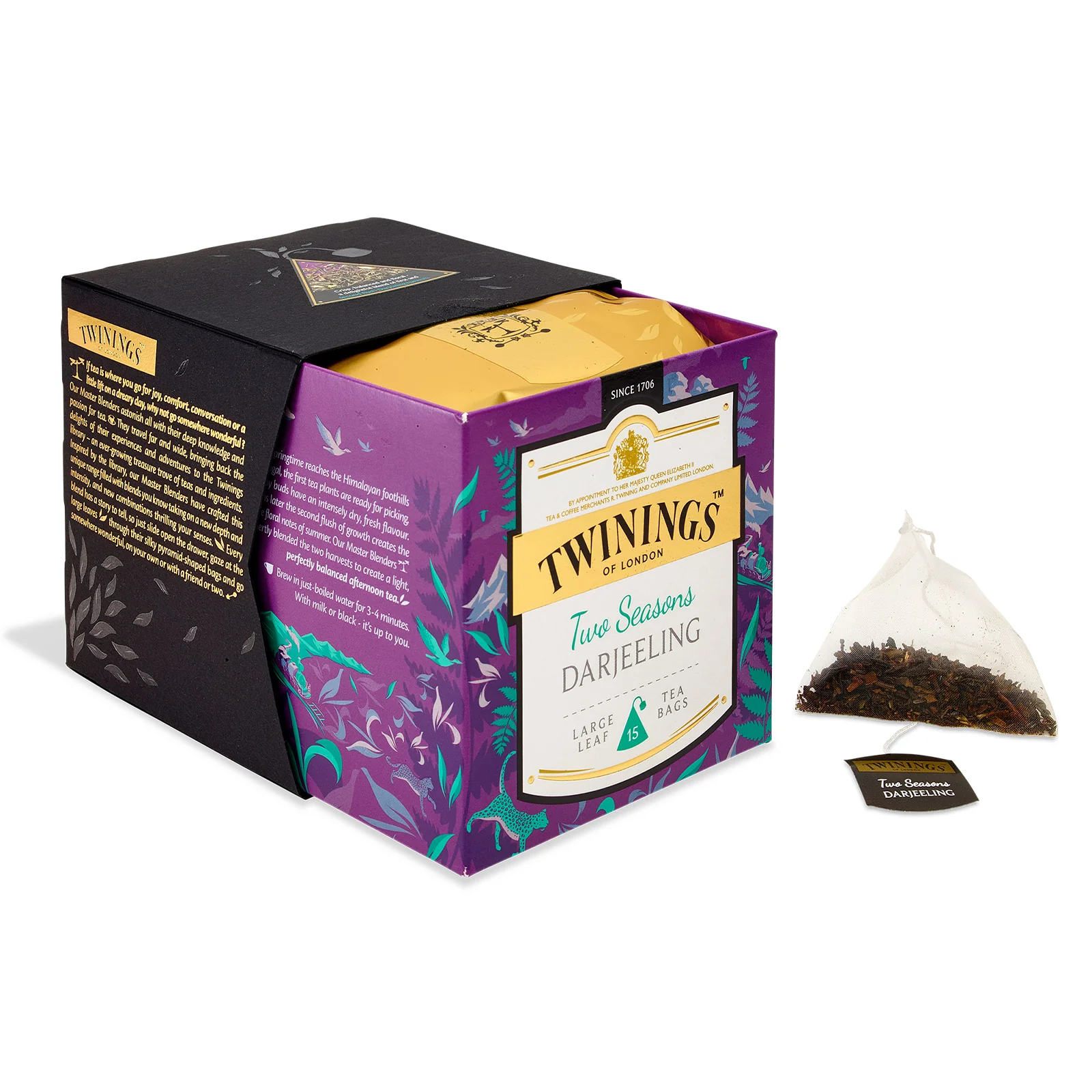 Discovery Collection Two Seasons Darjeeling - 15 Pyramid Tea Bags - Image 3