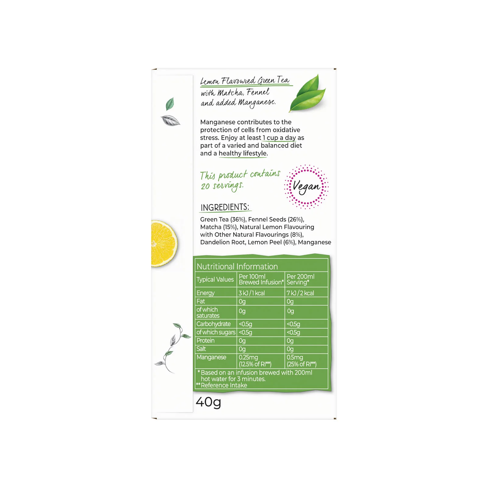 Superblends Cleanse Matcha - 20 Envelopes - Image 6