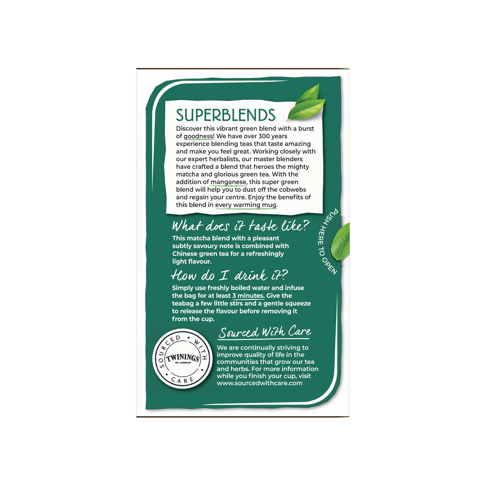 Superblends Super Green Matcha - 20 Envelopes - Image 8