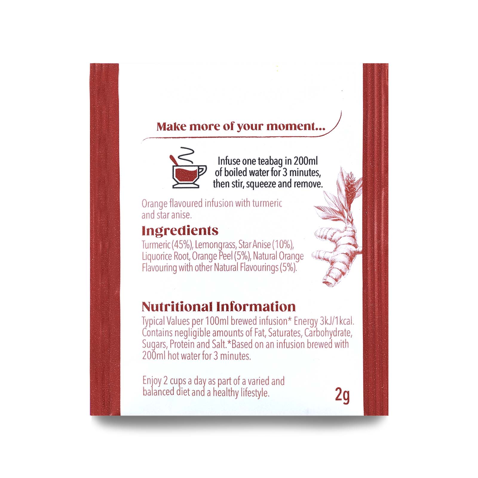 Superblends Turmeric - 4 x 20 Envelopes - Image 3