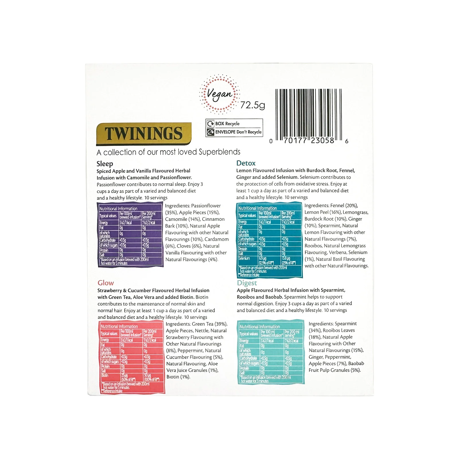 Twinings Collection Superblends - 40 Envelopes - Image 4