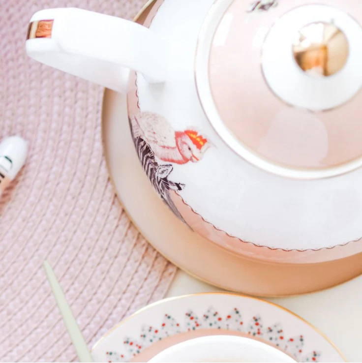 Yvonne Ellen Zebra & Parrot Teapot - Image 3