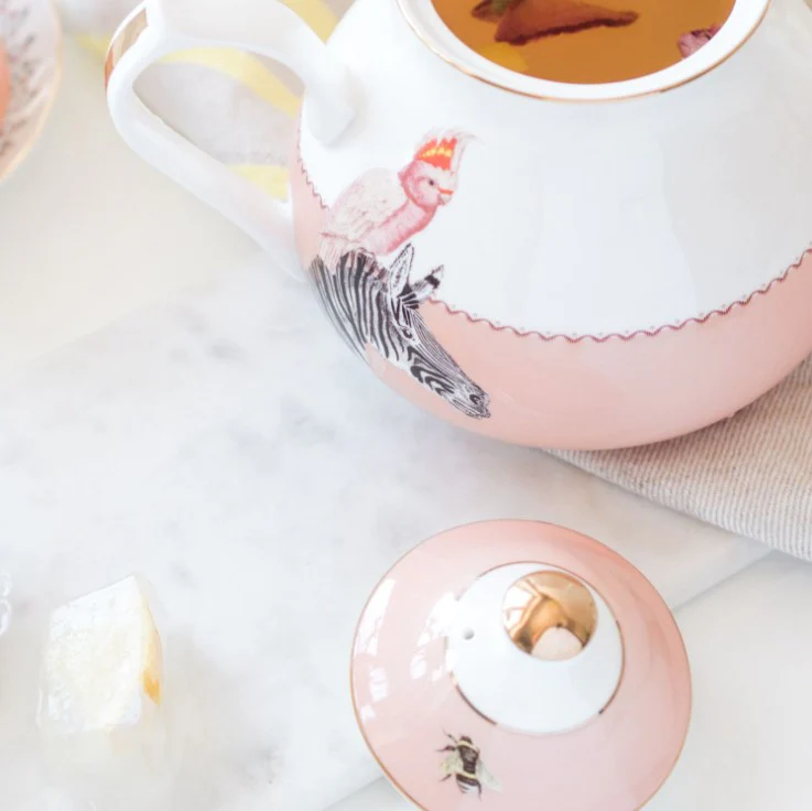 Yvonne Ellen Zebra & Parrot Teapot - Image 4